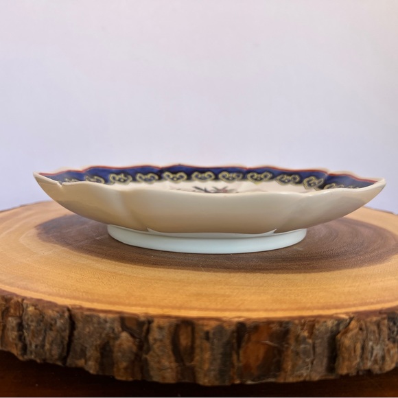 Decorative Plate/Jewelry/trinket dish Oriental Objects D'Art, Made in Macau. Vtg - Picture 4 of 12